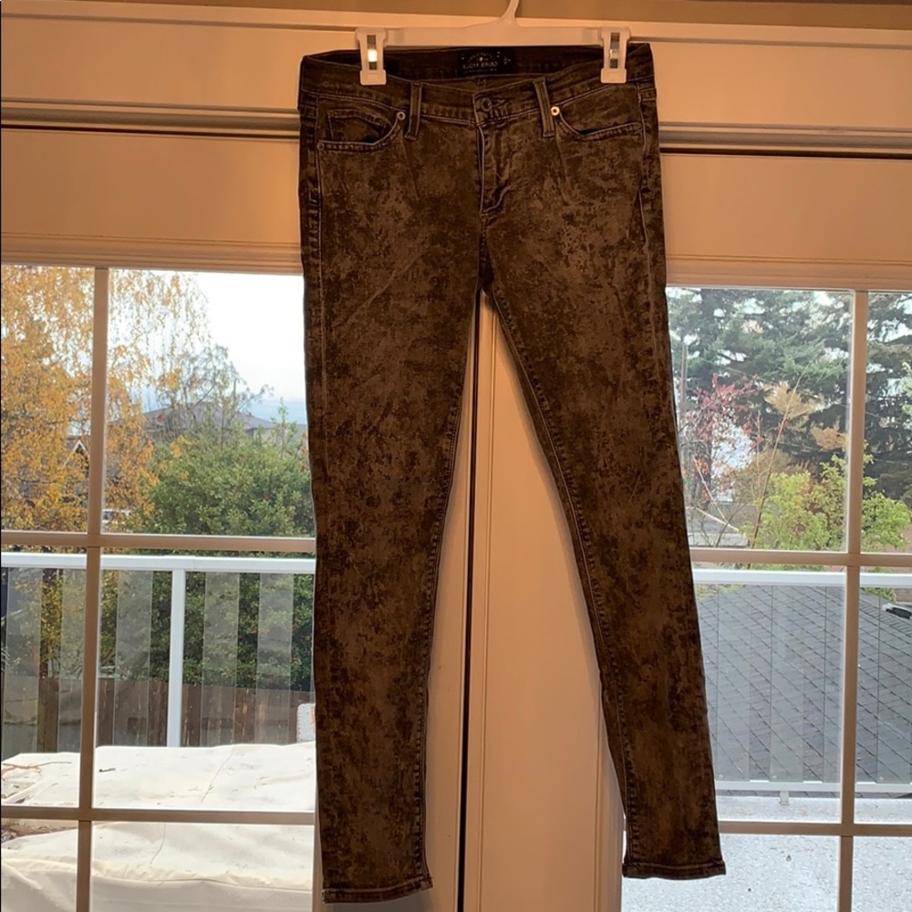 Lucky Brand avid washed skinny jeans